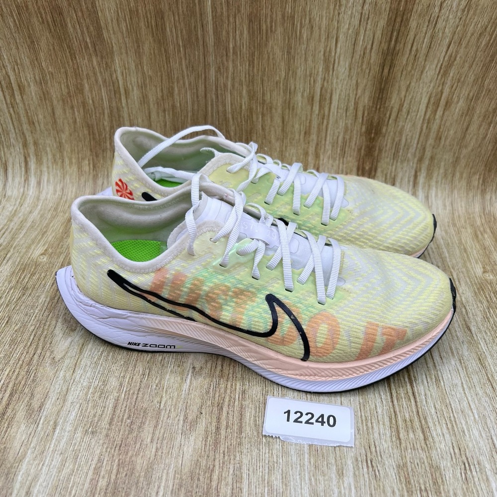 Nike Zoom Pegasus Turbo 2 Rise Women's Size 8 Barely Volt Just Do It BV1134-300 - Picture 10 of 10